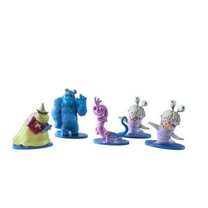 Disney Pixar Monsters Inc Mini Figures Sulley Randall Roz Boo Set of 5 Toys